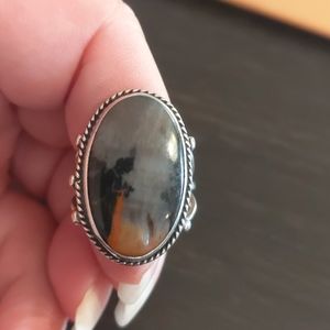 Vintage  Jasper Ring - 6